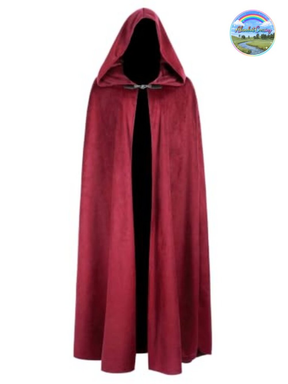 Hooded Medieval Cloak Renaissance Cape Adult Cosplay Costume
